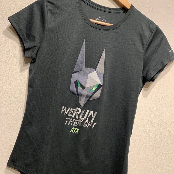 Nike Dri-Fit "We Run The Night ATX" Running Tee - Picture 2 of 8